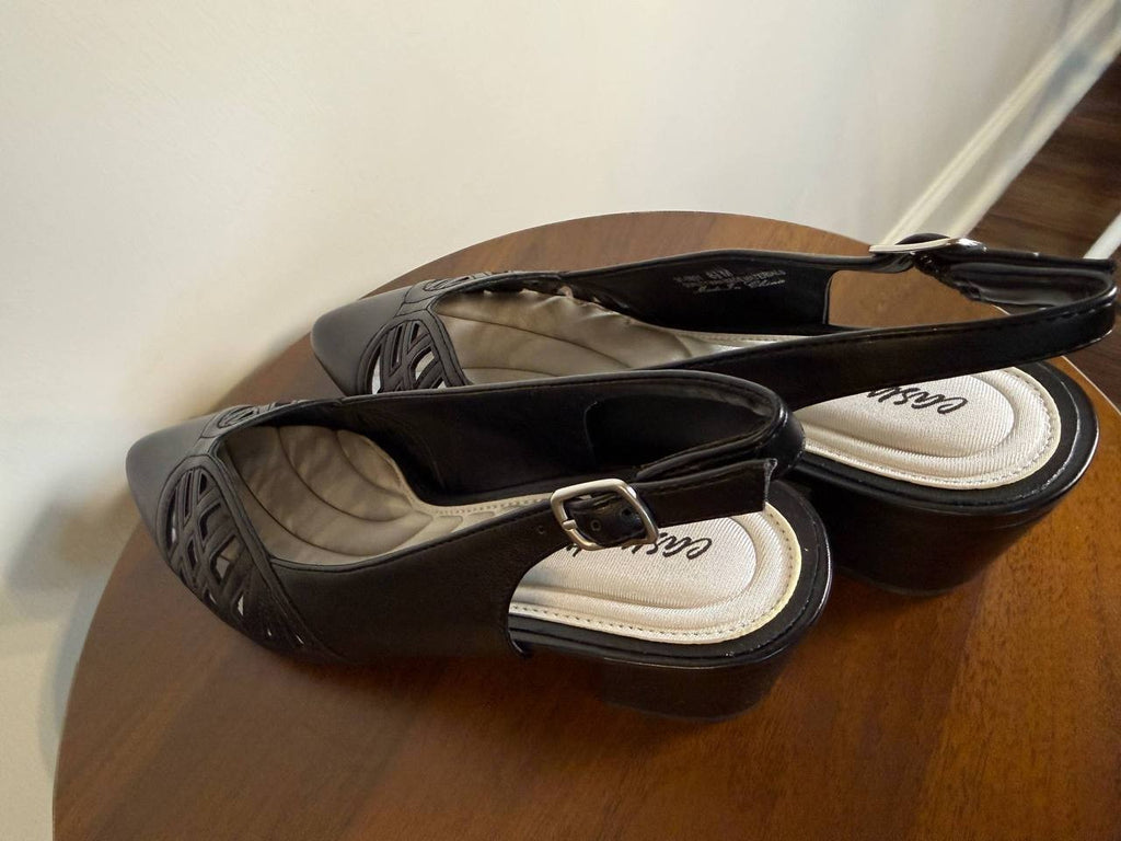 Easy Street Pumps – Black – Size 8.5M – Synthetic – New in Box