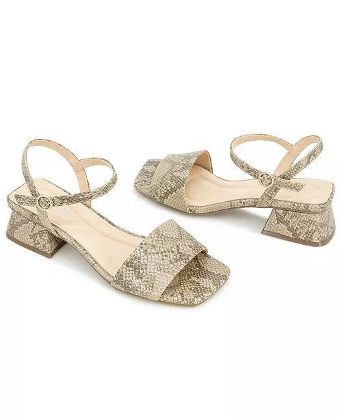 Reaction  Kenneth  Cole  Dress Sandals  Taupe Clair  Multi  8M  New  $79