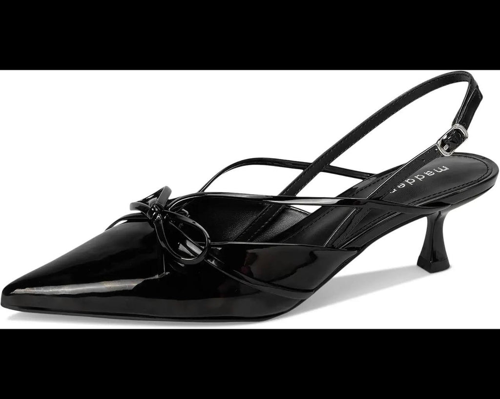 Madden  Girl  Slingback  Pumps  Black  6.5  New  $55