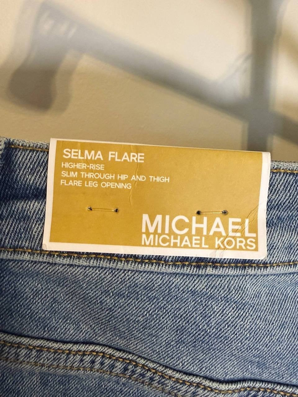 Michael Kors High-Waisted Button-Fly Jeans – Size 10 – NWT