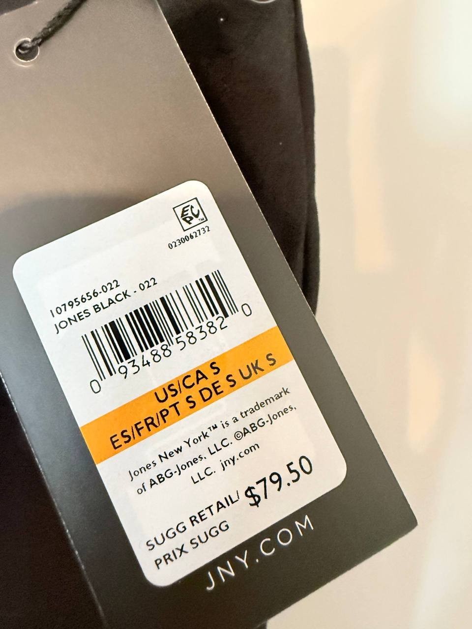 Jones New York Compression Pull‑On Dress Pants – Black – Size S – NWT – $79.50