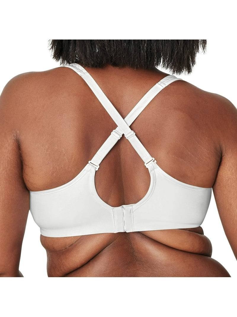 Playtex 18 Hour Bounce Control Convertible Wirefree Bra – Size 36DD – White –