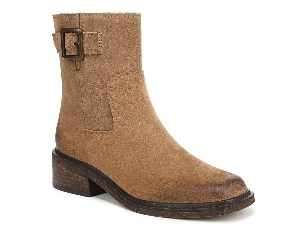 Franco Sarto Suede Booties 6.5M Tan New in Box MSRP $185