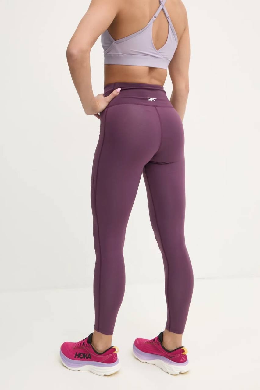 Reebok LUX Collection Training Leggings Violet High Rise Speedwick SizeXL NWT$55