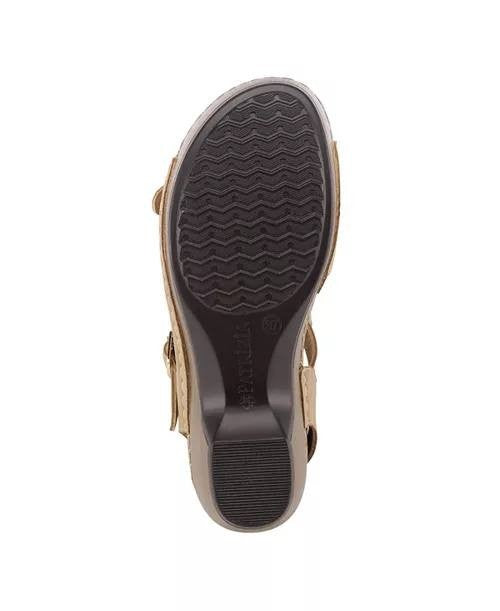 Patrizia  Shantay  Sandals  Tan  Synthetic  9.5‑10  New  With  Box  $70
