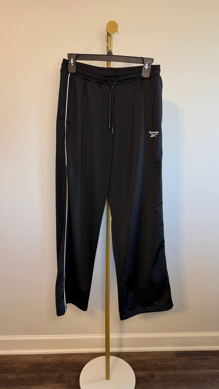 Reebok ID BV Tricot Track Pants Black XS NWT $45