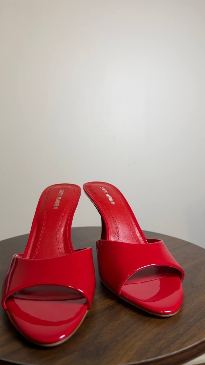 Steve Madden Dress Sandals Dark Red 8 New $109.00