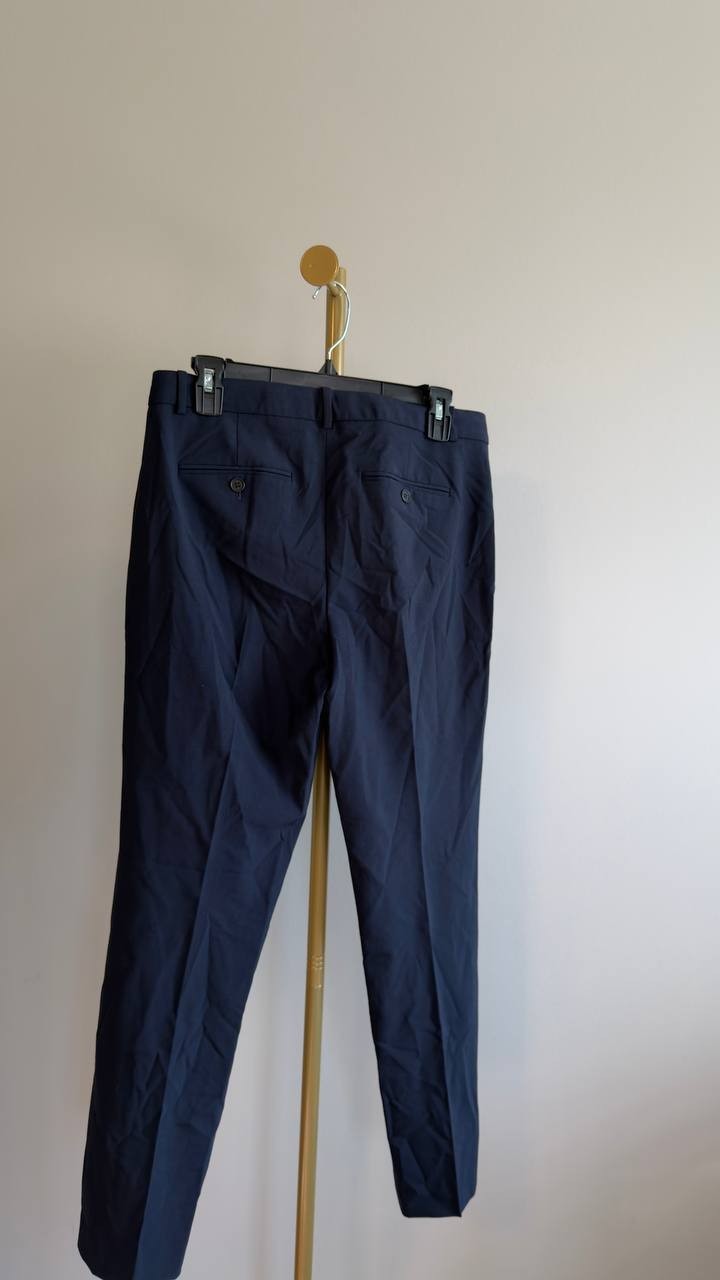 Theory Ibbey Admiral Crepe Pants Black 8 NWT $265
