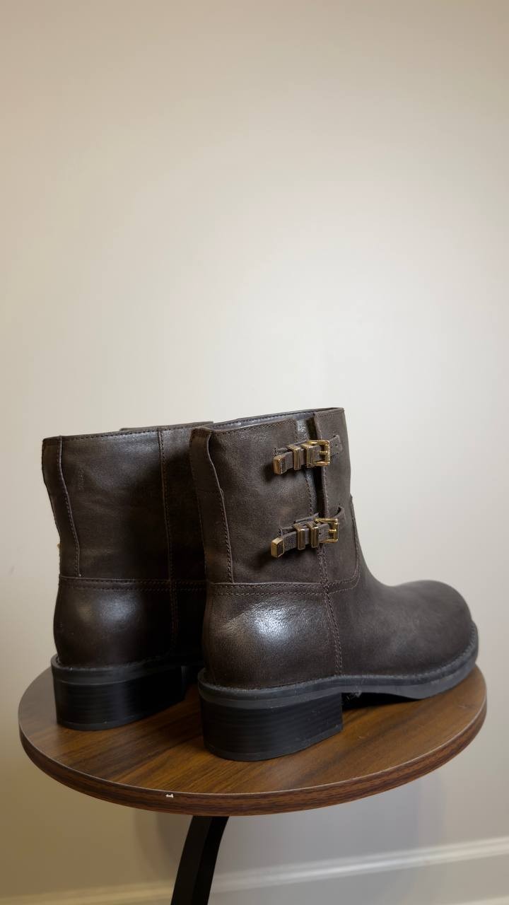Michael Kors Flat Boots Chocolate 7.5 M New $195.00