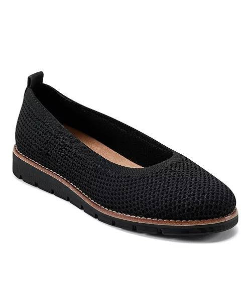 Easy  Spirit  Slip On Flats  Black  7M  New  $89