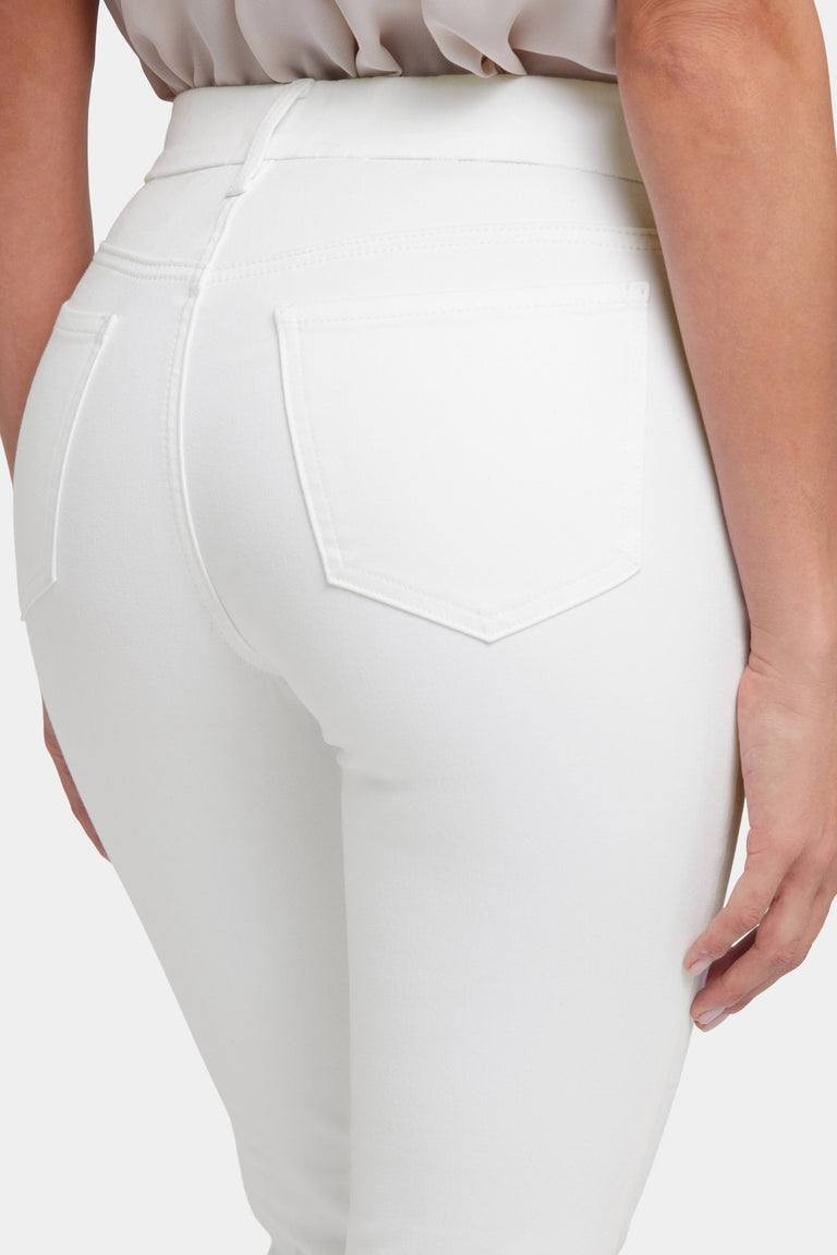NYDJ Marilyn Straight Jeans – Optic White – Size 0P – NWT MSRP 119$
