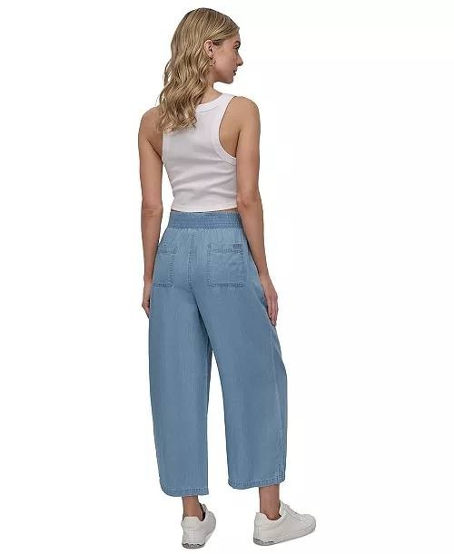 DKNY Jeans Pull‑On Wide‑Leg Ankle Pants – Size XL – NWOT – $79