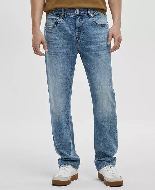 Mode of One Men’s Straight‑Fit Jeans Blue 30W NWT $69.50
