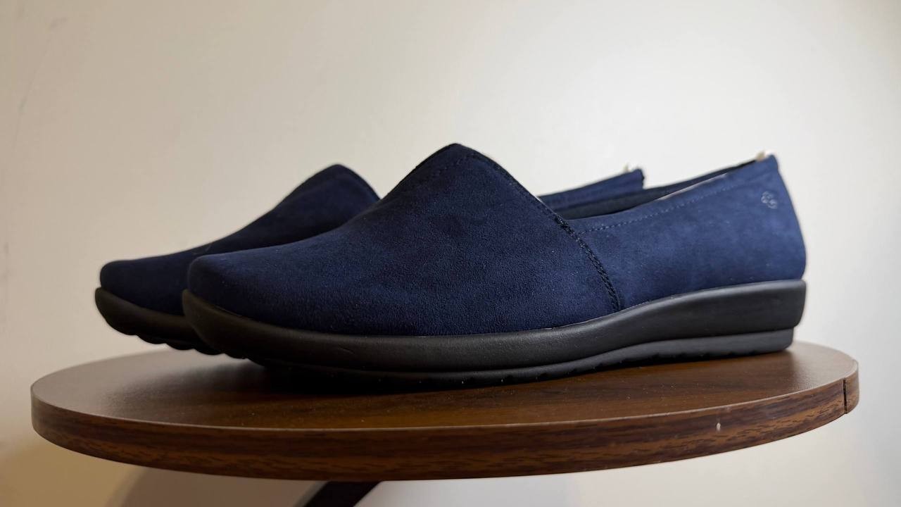 Easy Spirit Flats 9W Dark Blue Slip-On Comfort Shoes New