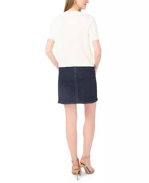 Vince  Camuto  Women’s  Sweater  Antique  White  L  Pre‑Owned  Good  $99