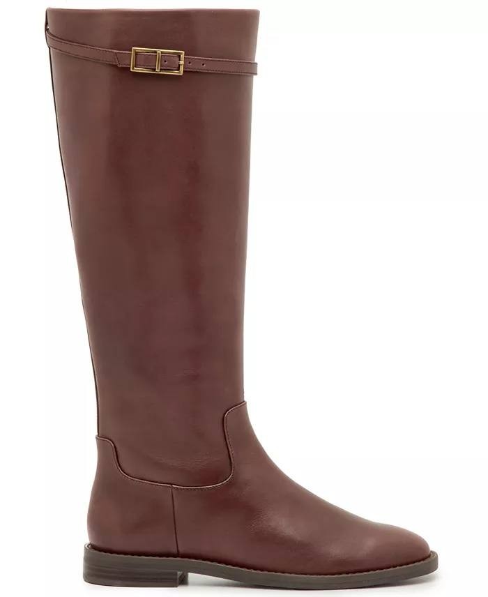I.N.C.  Riding  Boots  Roasted  Brown  Leather  9M  New  $190