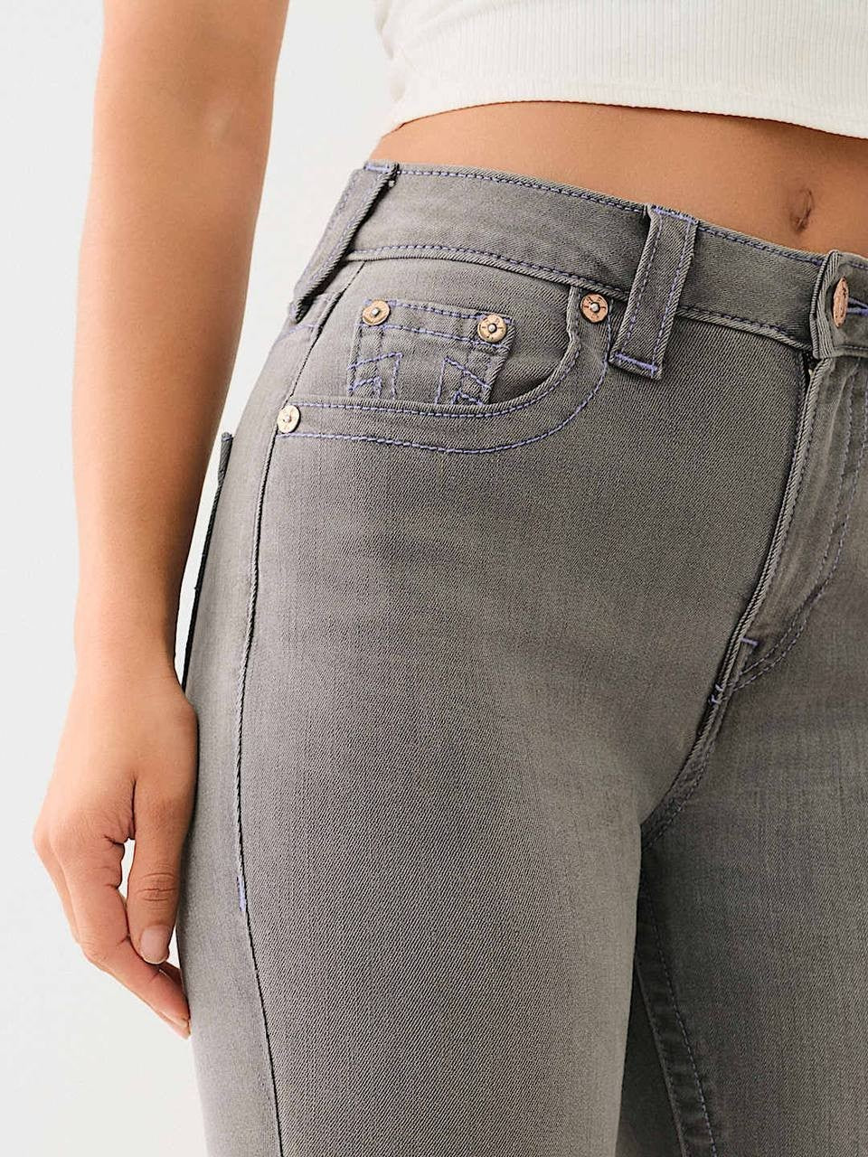 True Religion Jennie High Rise Curvy Skinny Jeans Kaia W28 NWT $159