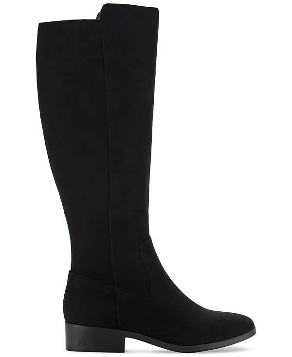 Style&Co Women’s Tall Boots 10M Black Microfiber Fabric – New in Box MSRP $79.90