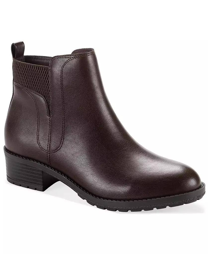 Style & Co Graciee Women’s Lug Booties Dark Roast 7W Man‑Made $69.90 NWB