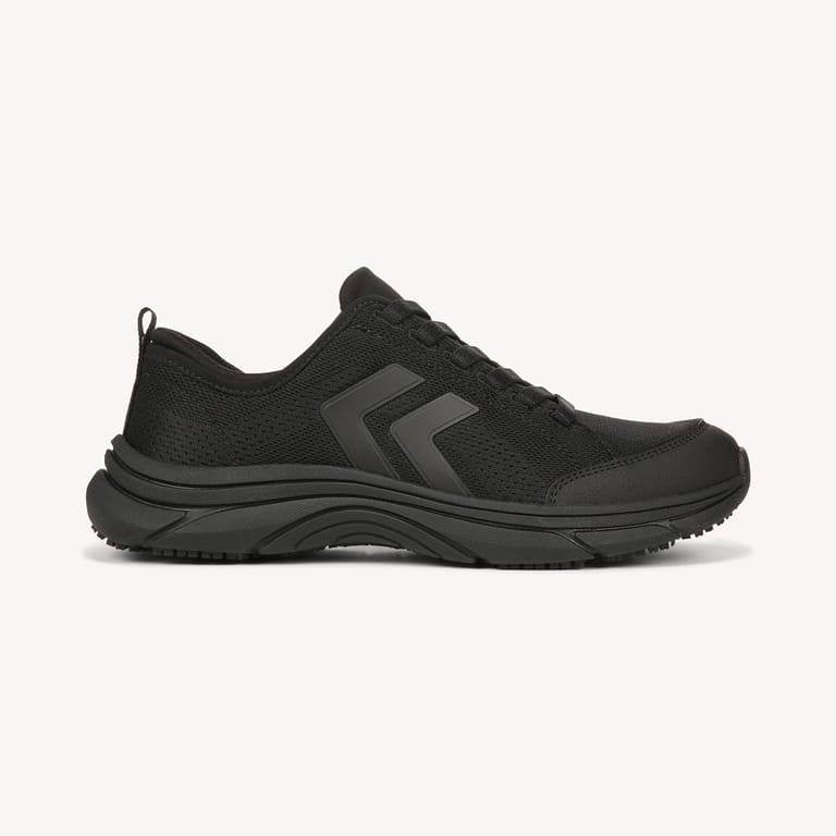 Dr. Scholl’s Black Textile Slip‑On Work Shoes 9M NIB $65