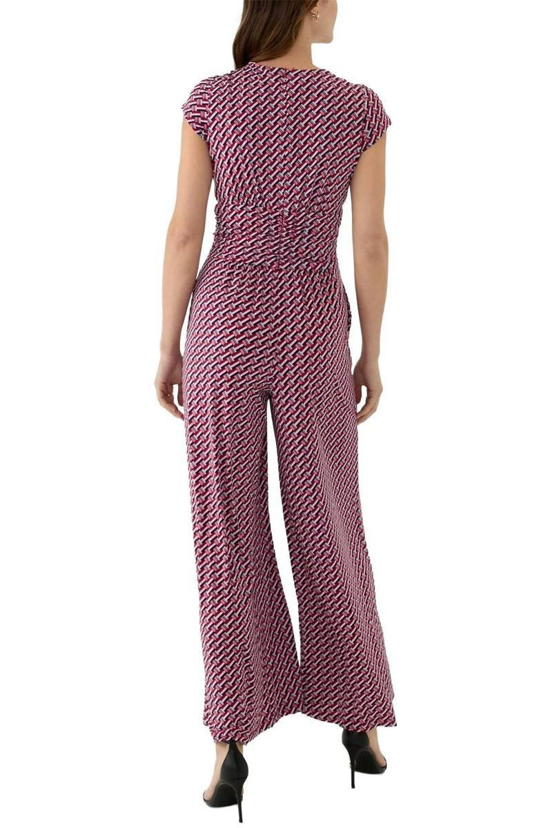 Vince Camuto Women’s Cap Sleeve Printed Maxi Dress Red Blue M $128 NWT