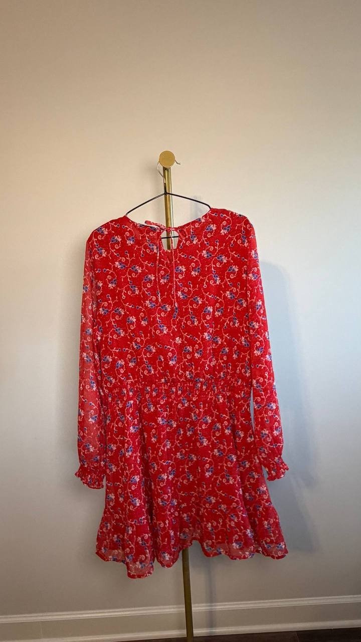 Tommy Jeans Sleeveless Mini Day Dress Red XL NWT $89.50