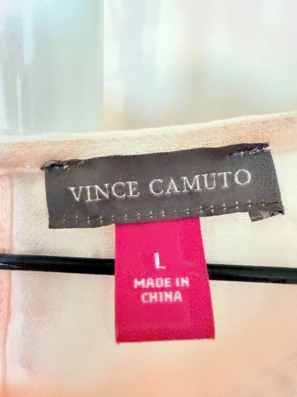Vince Camuto Tie‑Dye Puff Sleeve Top – Size L – NWT – $89