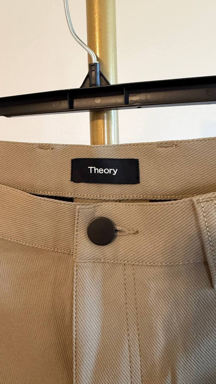 Theory Men’s Standard Twill Shorts Bark Brown 31 $185 NWT