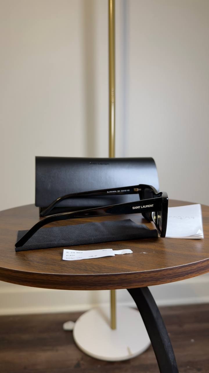 Saint  Laurent  SL  276  MICA  Black  Sunglasses  OS  NWT  $495