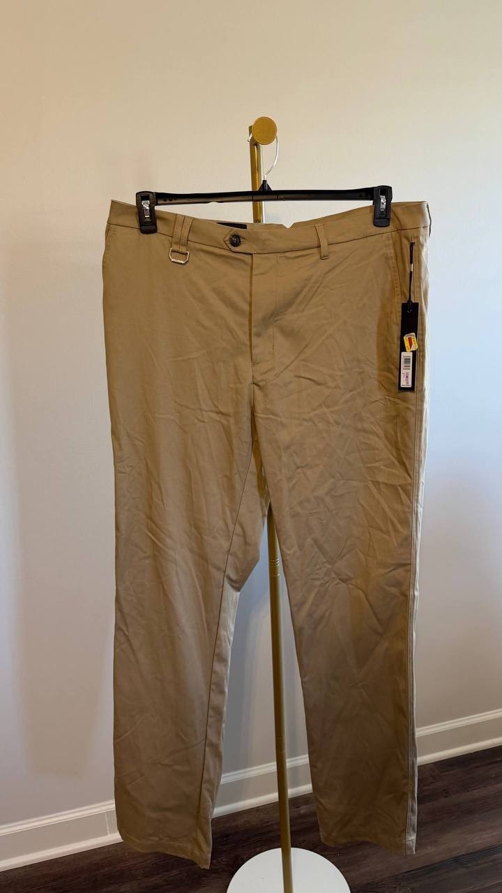 Karl Lagerfeld Paris Men’s Straight‑Fit Chino Pants 38 $149 NWT