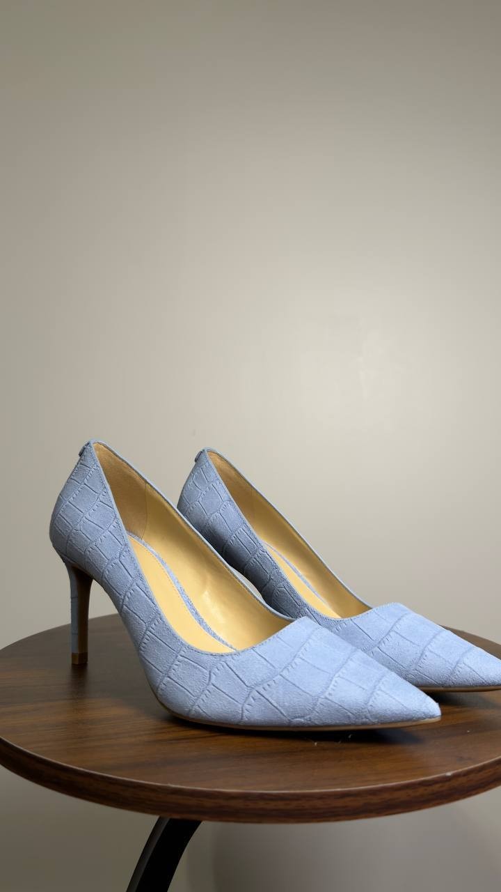 Michael  Michael  Kors  Flex  Pumps  Chambray  Suede  7M  New  $129.50