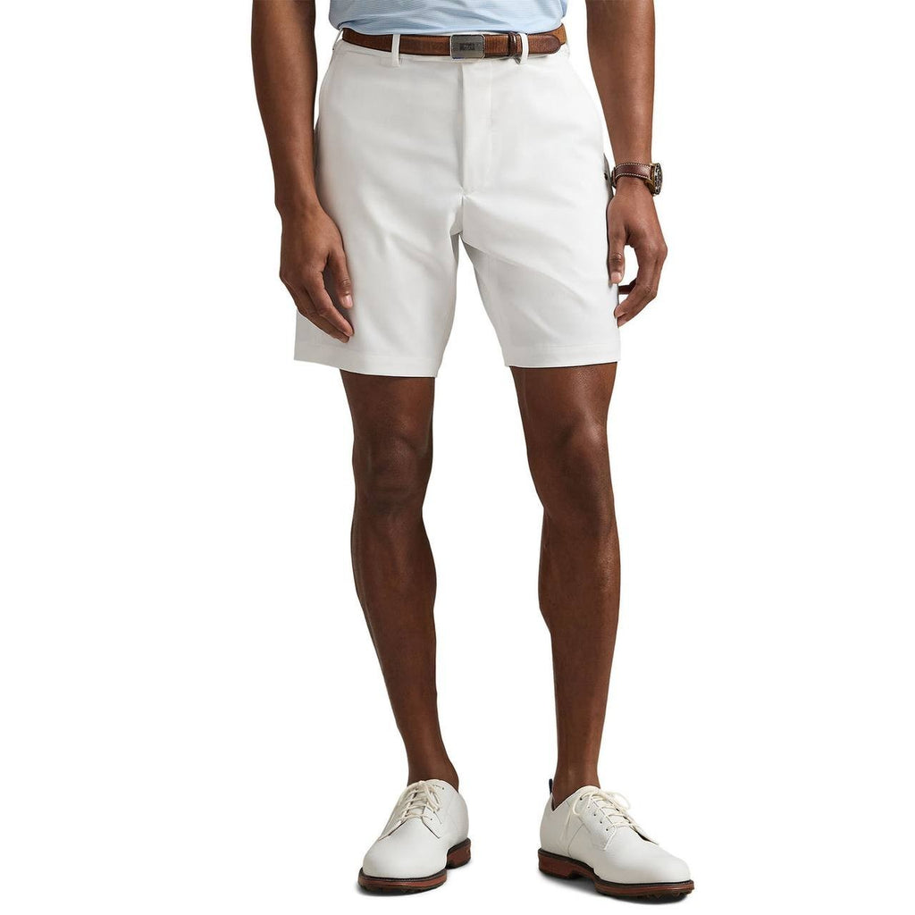 RLX Ralph Lauren Tailored Fit Shorts White 35 Moisture-Wicking Twill Golf