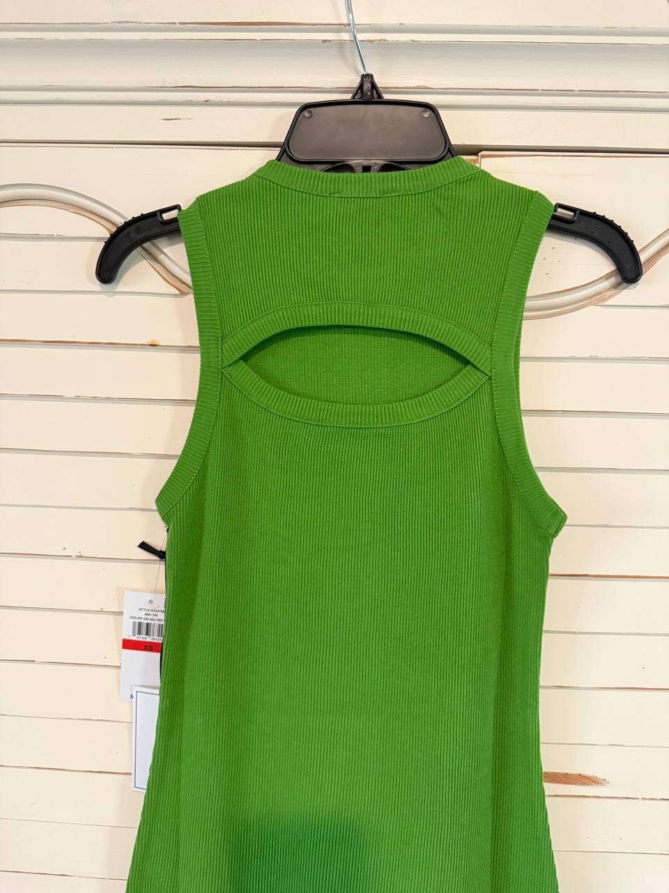 1.State Green Ribbed Midi Cutout Dress Size XS NWT $79 – Modern Chic