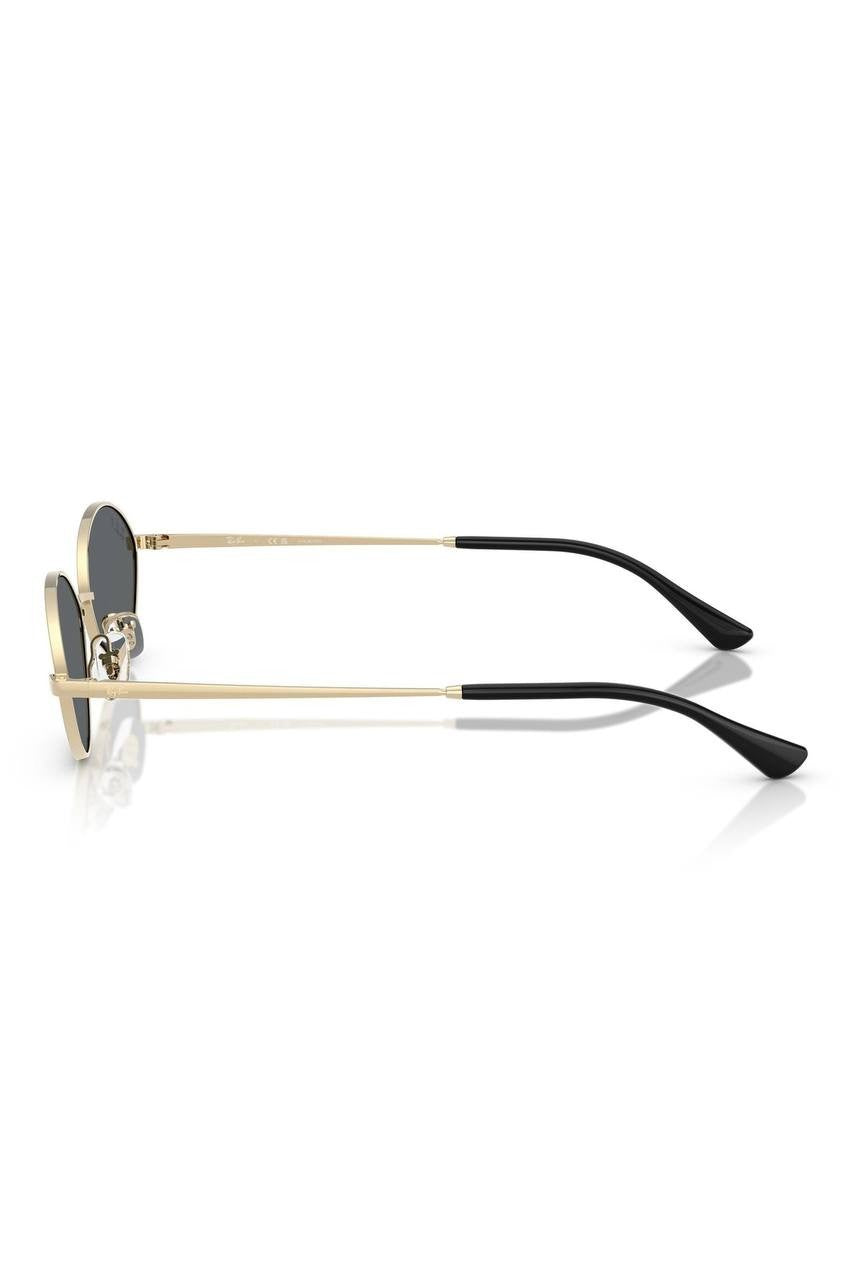 Ray‑Ban  Kai  59mm  Polarized  Oval  Sunglasses  Gold/Dark  Grey  NWT  $160