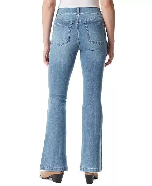 Gloria Vanderbilt Shape Effect Pull‑On Flared‑Leg Jeans Sonoma Valley 4 NWT $54