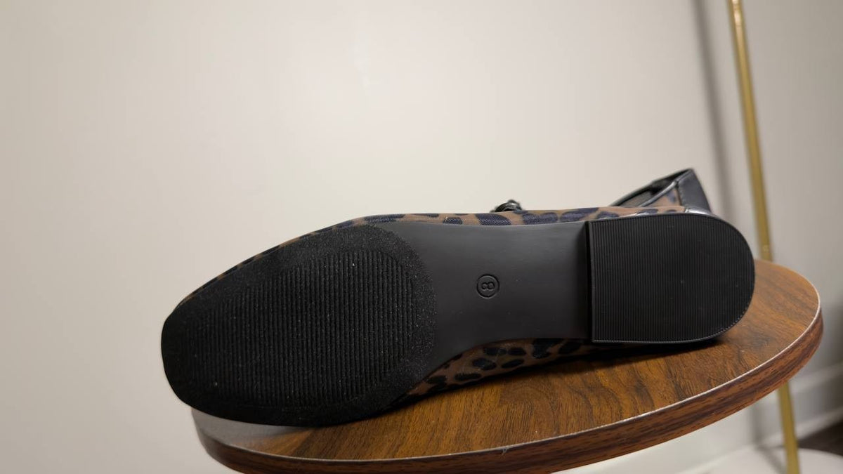 Steve Madden  Ballet Flats  Leopard  8  New  $60