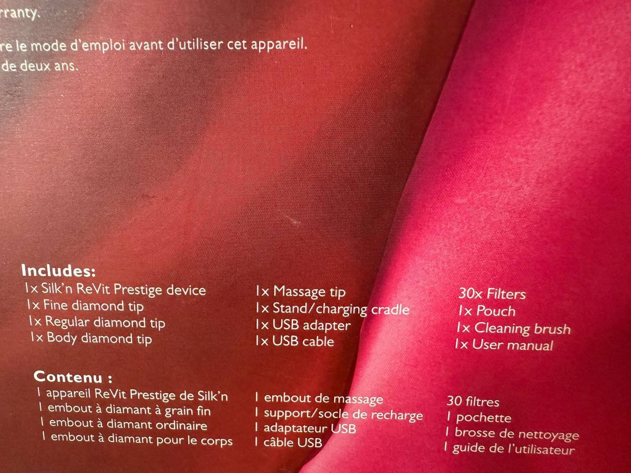 Silk'n ReVit Prestige Diamond Microdermabrasion Device with Vacuum AutoMode