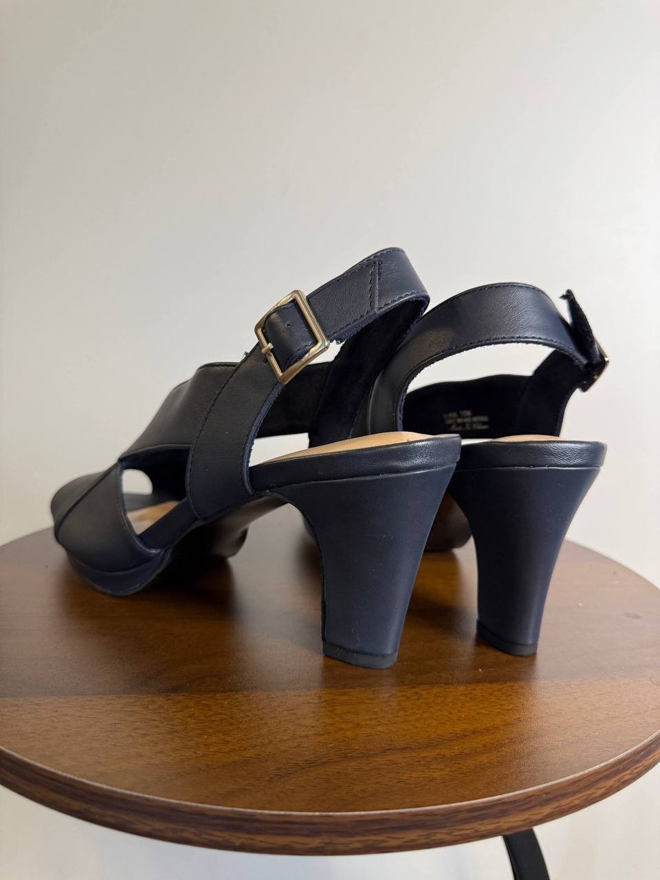 Easy Street Christy Slingback Sandals – Navy – Size 10M – Fabric – New in Box