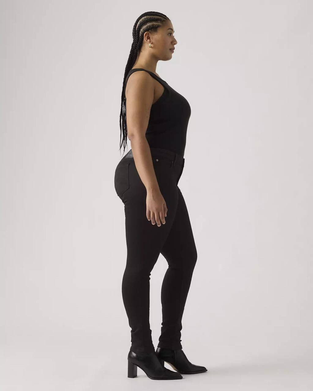 Levi’s 711 Skinny Women’s Jeans Black 24W NWT $69.50
