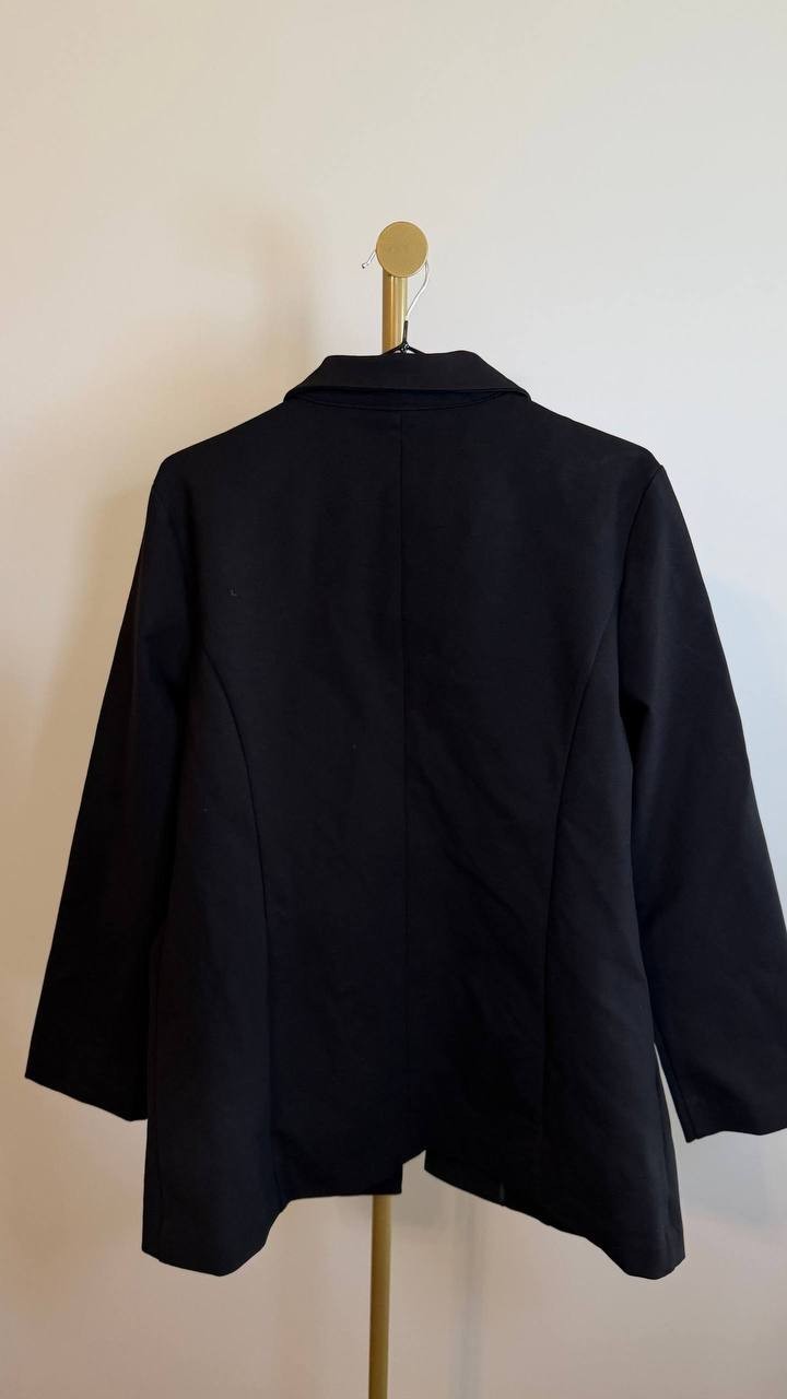 Liverpool Los Angeles Boyfriend Blazer Princess Darts Black Size L NWT need wash