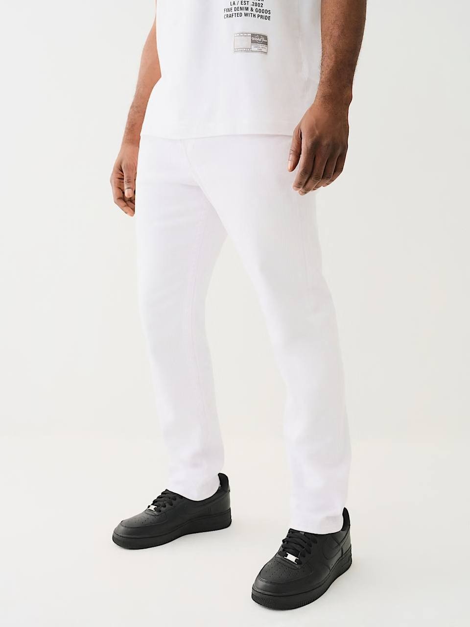 True Religion Men’s Rocco Skinny Jeans White W38 L32 $169 NWT