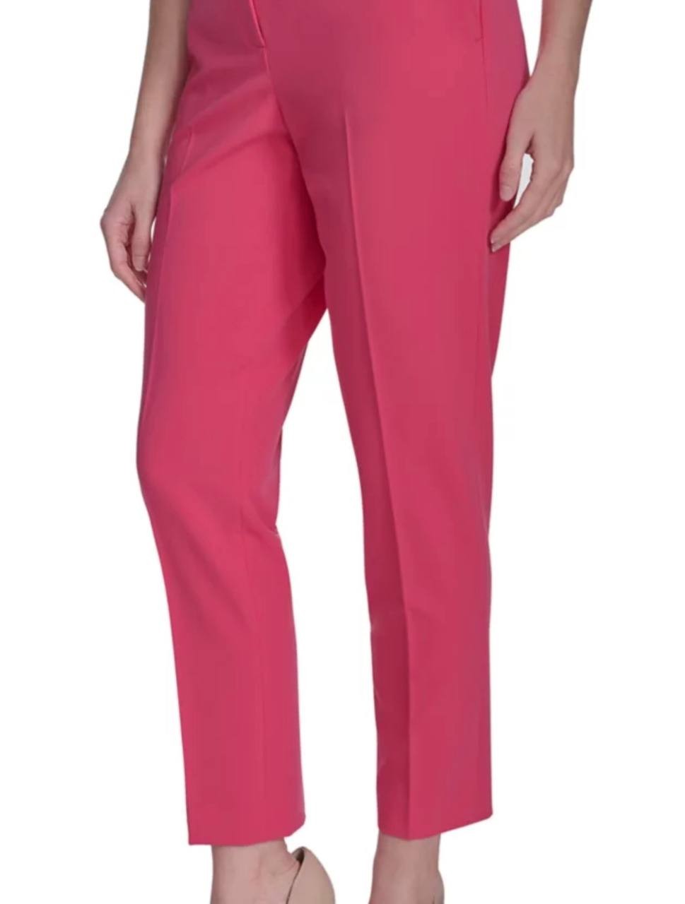 Tommy Hilfiger Sloane Ankle Pants Rosette 14 NWT $99