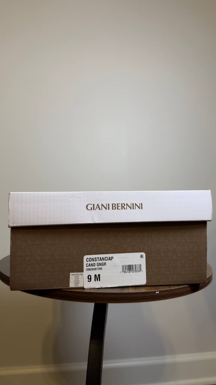 Giani  Bernini  Wedge Sandals  Ginger  9M  New  $79.90