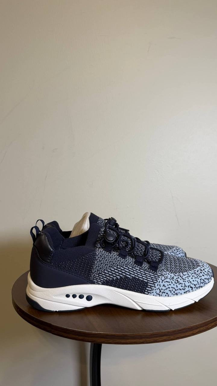 Easy Spirit Dark Blue Textile/Man‑Made Slip‑On Sneakers 6M NIB MSRP $89