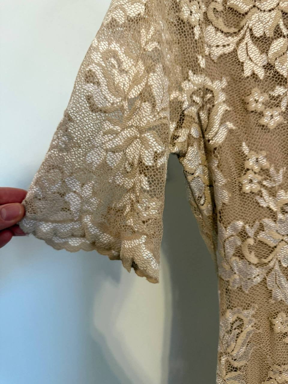 Marina Short‑Sleeve Lace Dress – Sizes S & M – NWT – $79.99