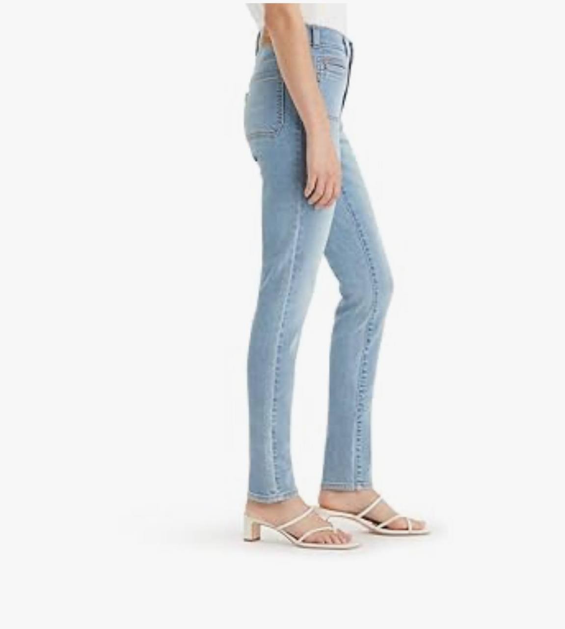 Levi's 311 Shaping High Rise Skinny Jeans Women Light Wash Denim Stretch
