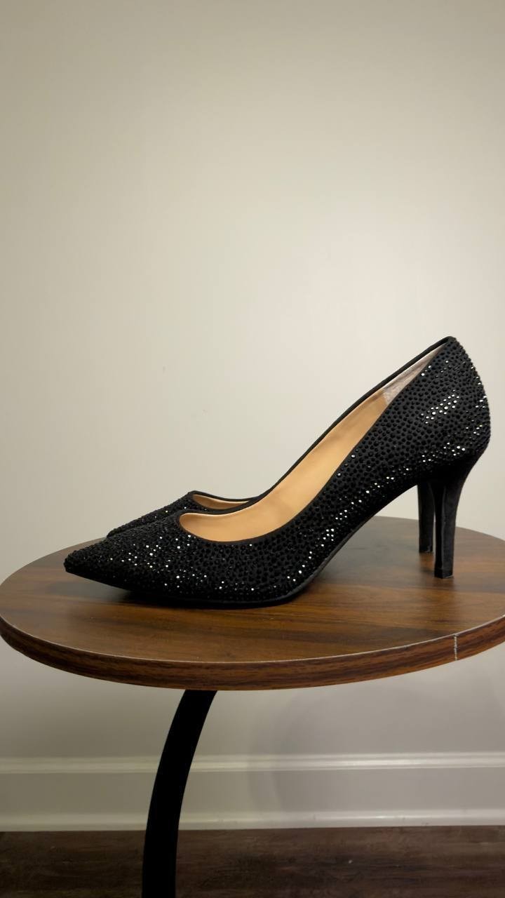 I.N.C.  International  Concepts  Pointed  Toe  Pumps  Black  8.5M  New  $89.90