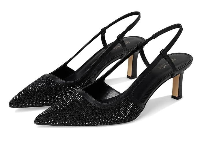 Michael Michael Kors Sling Pumps Black 9 M Pre-Owned Excellent $150.00