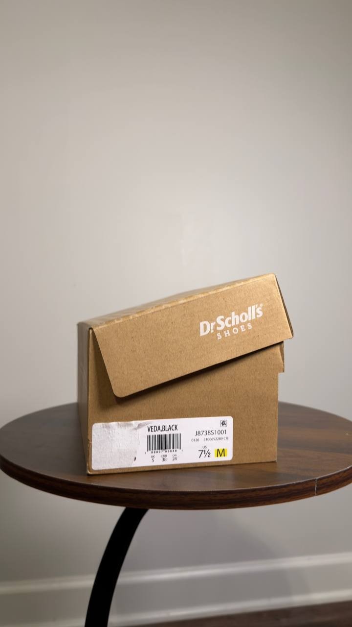 Dr.  Scholl’s  Ballet  Flats  Black  7.5M  New  $90