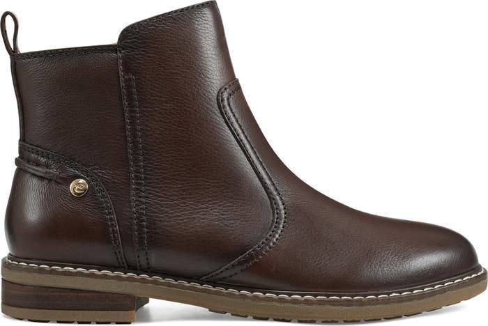 Easy Spirit Juna Leather Bootie Dark Brown Women’s 11M NWB $139